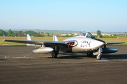 De Havilland DH-110 Vampire FB.6 - 701 / F-AZOP - France / Privé